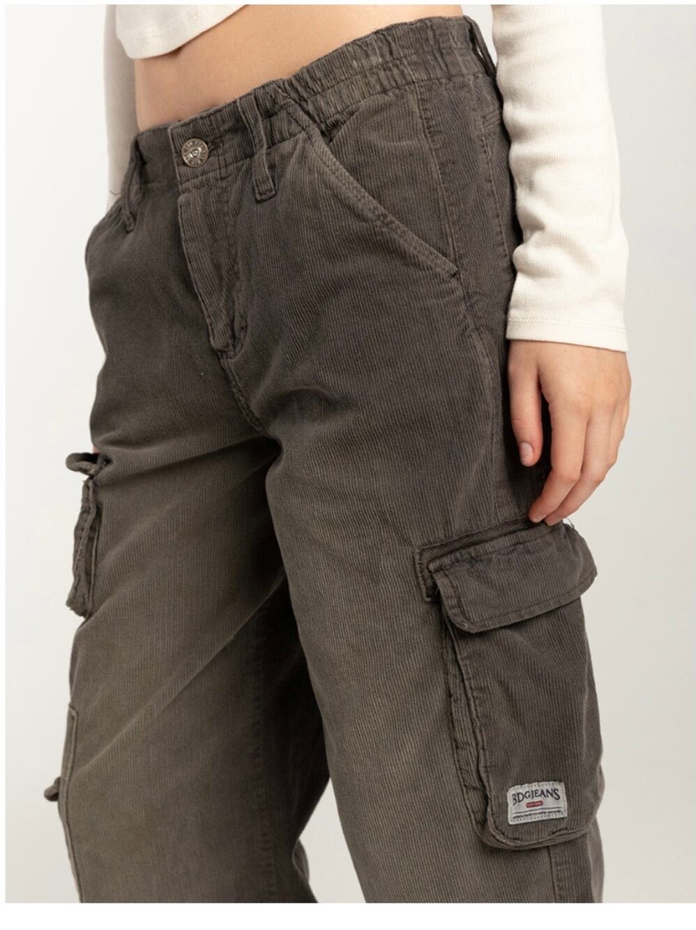 Urban outfitters Y2K Grunge Corduroy Cargo Pants